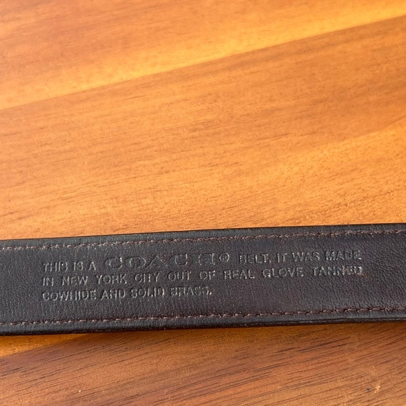 Coach Brown Leather Belt Size Small
Good Condition - Picture 4 of 6